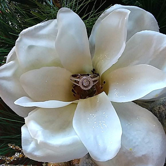 Fuzion Creations Jewelry - STERLING silver and CUBIC Zirconia ring